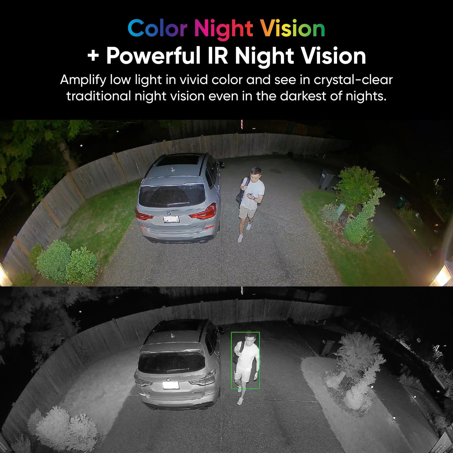 WYZE Floodlight Camera Pro, PCMag Editors' Choice 3000-Lumen LEDs, 2.5K HD Outdoor Security Camera, 180° Wide View, Motion Detection, Color Night Vision, Works with Alexa & Google-White