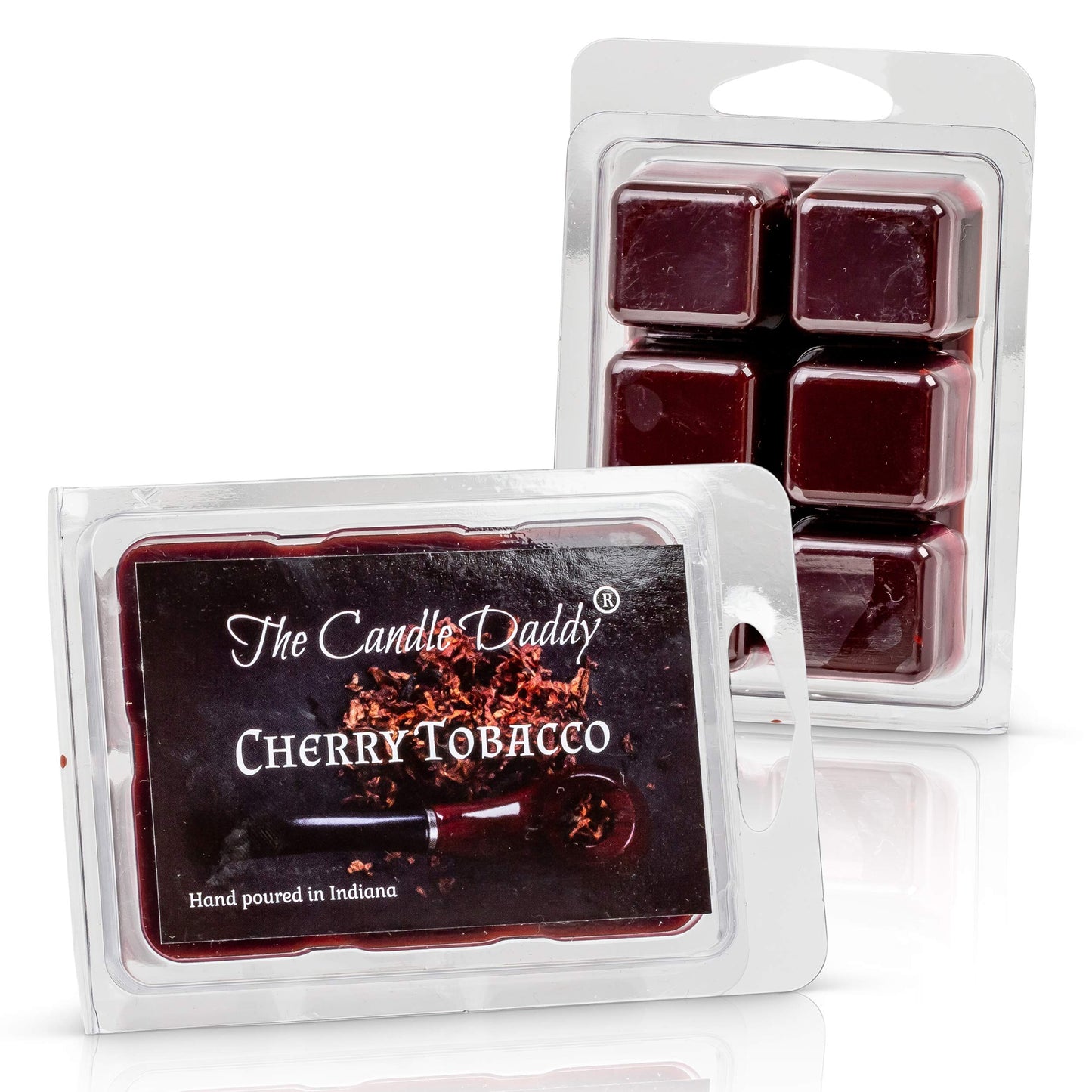 Cherry Pipe Tobacco - Maximum Scented Wax Cubes/Melts- 5 Packs -10 Ounces Total- 30 Cubes