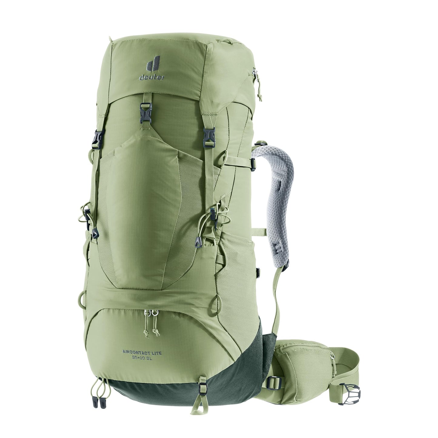 Deuter Women’s Aircontact Lite 35 + 10 SL, Lightweight Backpacking & Hiking Backpack, 35 + 10 Liters - Grove-Ivy