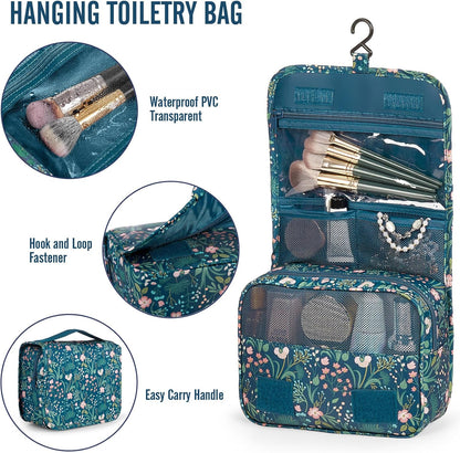 Veken Packing Cubes - 8-Piece Travel Organizer Set with Laundry Bag & Passport Holder | 4 Sizes for Luggage