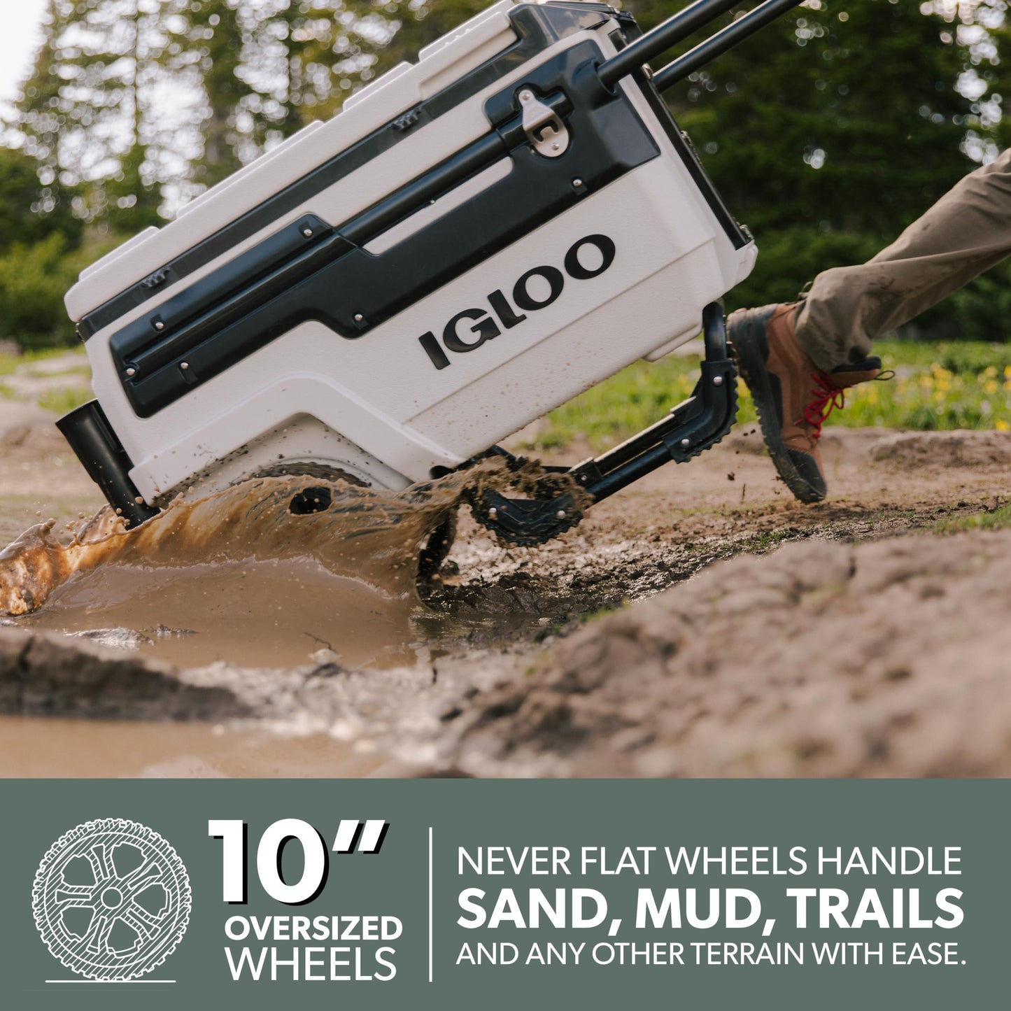 Igloo Trailmate Journey 70 Qt Cooler, Bone