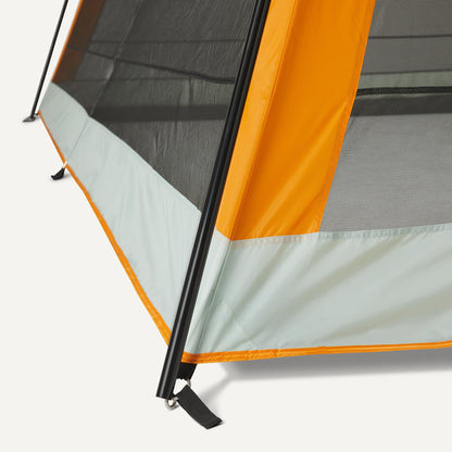 Amazon Basics Screened Canopy Tent, 12 x 12 ft with Zippered Enclosure, UPF50+ Sun Protection, Bug-Free Outdoor Shelter for Camping, Parties and Events