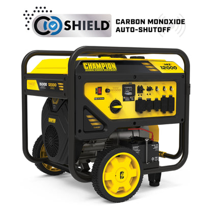 Champion Power Equipment 15,000-Watt MKE Series Portable Generator with Electric Start and Free 3-Year Warranty