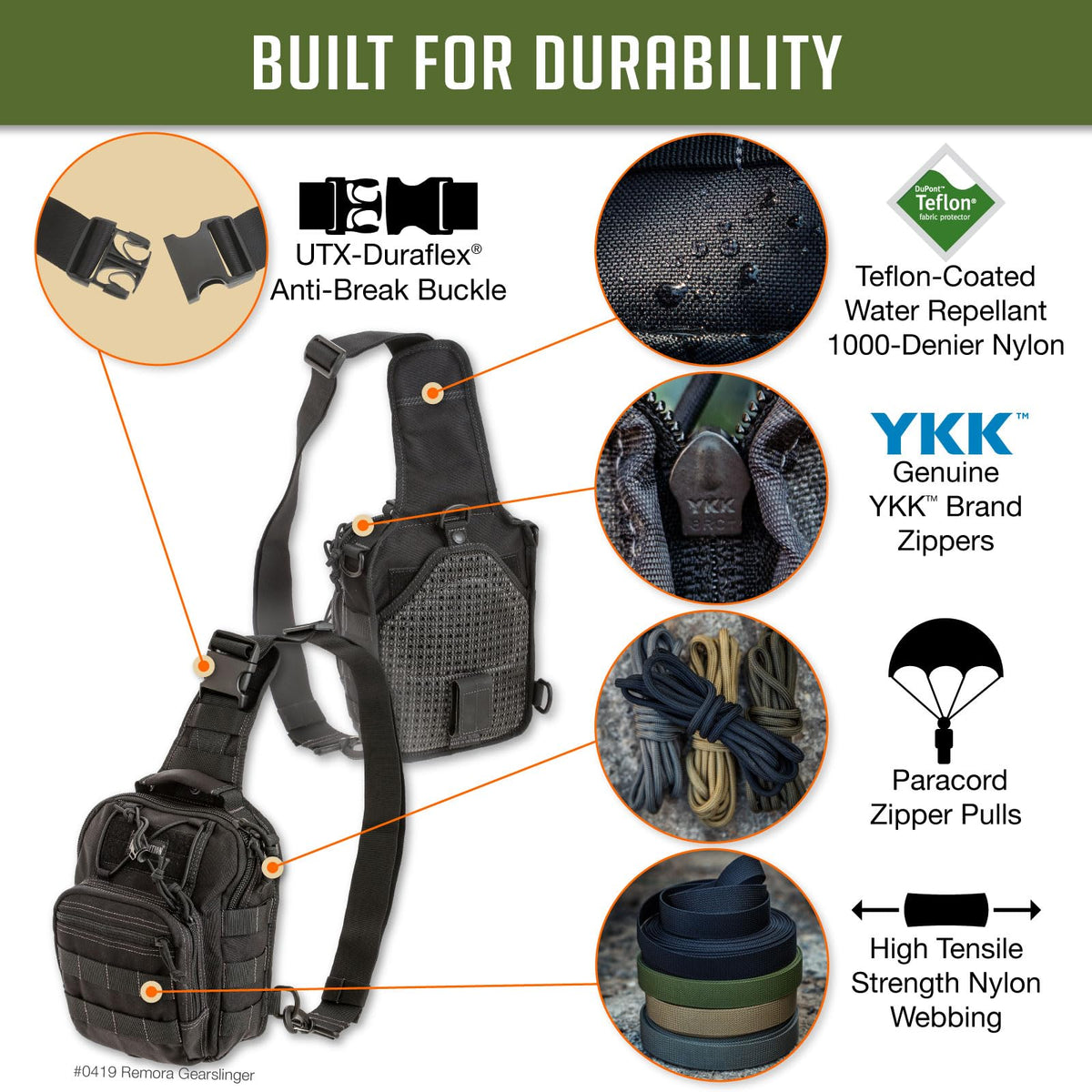 Maxpedition Remora Gearslinger (Black)
