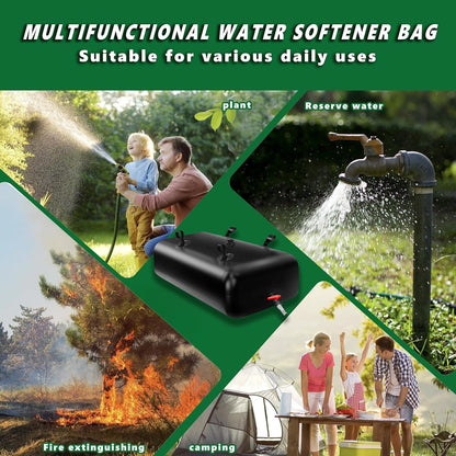 4000 L/1000 gal Water Bladder Storage Containers, Foldable Portable Water Tank Large Capacity Soft Water Bag, Drought Resistance, Fire Prevention, Emergency Water