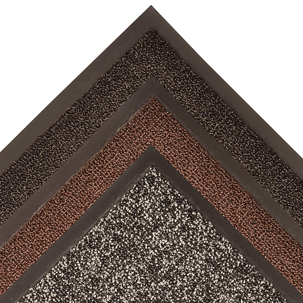 Notrax - 231S0048BL 231 Prelude Indoor/Outdoor Entrance Mat, for Home or Business, 4' X 8' Black