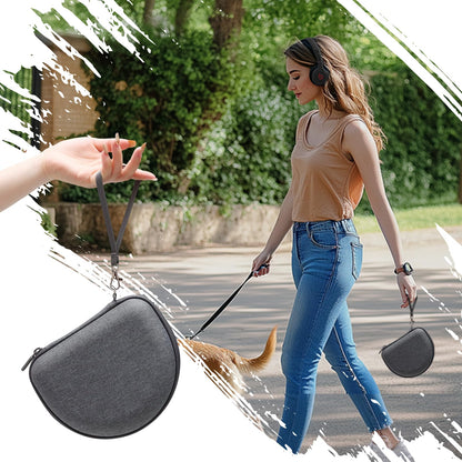 Headphone Case Compatible with Beats Studio Pro/Solo 4 / Studio 3 / Solo 3 / Picun B8 / BERIBES/JLab JBuds Lux ANC Wireless Bluetooth Noise Cancelling Headphones (Dark Grey)