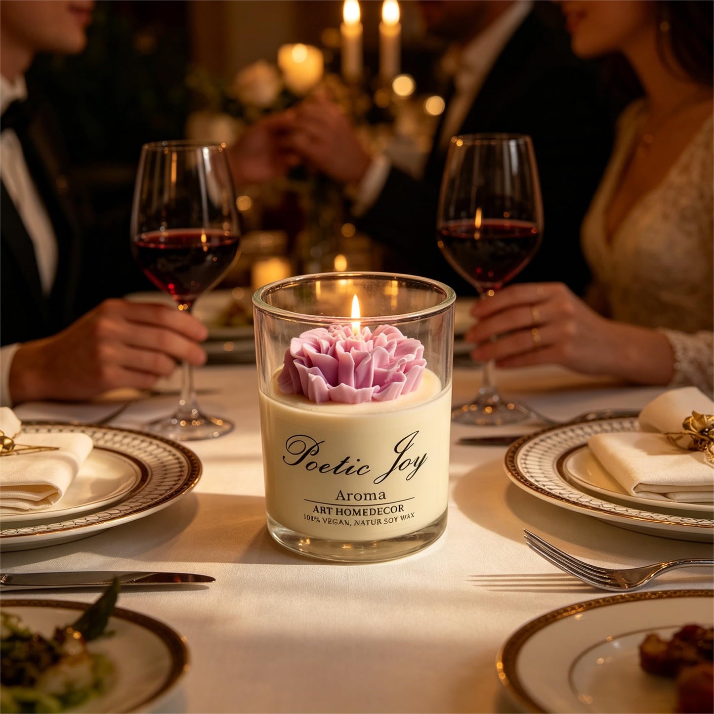 Scented Candles,Carnation Aromatherapy,Natural Soy Candles,Candle for Home Scented,Spiritual Gifts for Women and Men,for Home Scented, Birthday Gifts Mothers Day