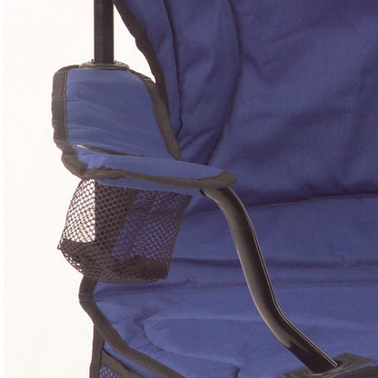 Coleman Portable Camping Chair with 4-Can Cooler - Perfect for Camping, Tailgates, Beach Outdoor Compact Folding Table, Sturdy Aluminum Camping Table with Snap-Together Design
