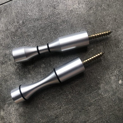 Wine Bottle Wall Pegs 5 Bottle Matte Silver Single Vino Pin for Drywall or Wood Surfaces