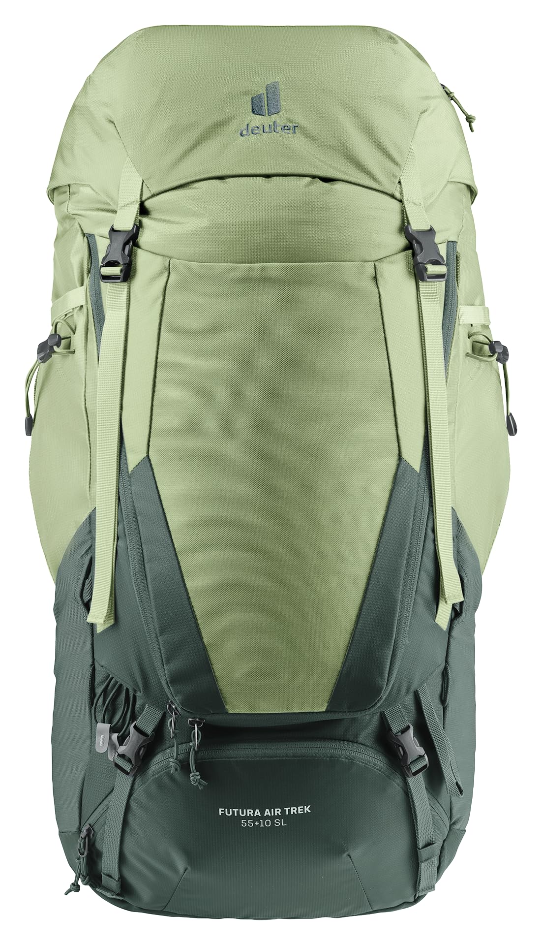 Deuter Women's Futura Air Trek 55 + 10 SL Hiking Backpack - Grove-Ivy