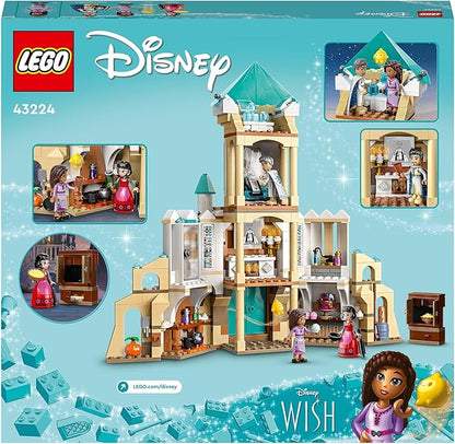LEGO 43224 Disney Princess König Magnificos Schloss 4 Etagen 4 Charaktere