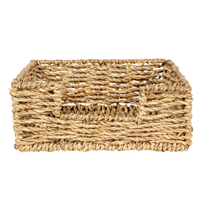 Creative Co-Op Hand-Woven Seagrass Napkin Holder, Natural