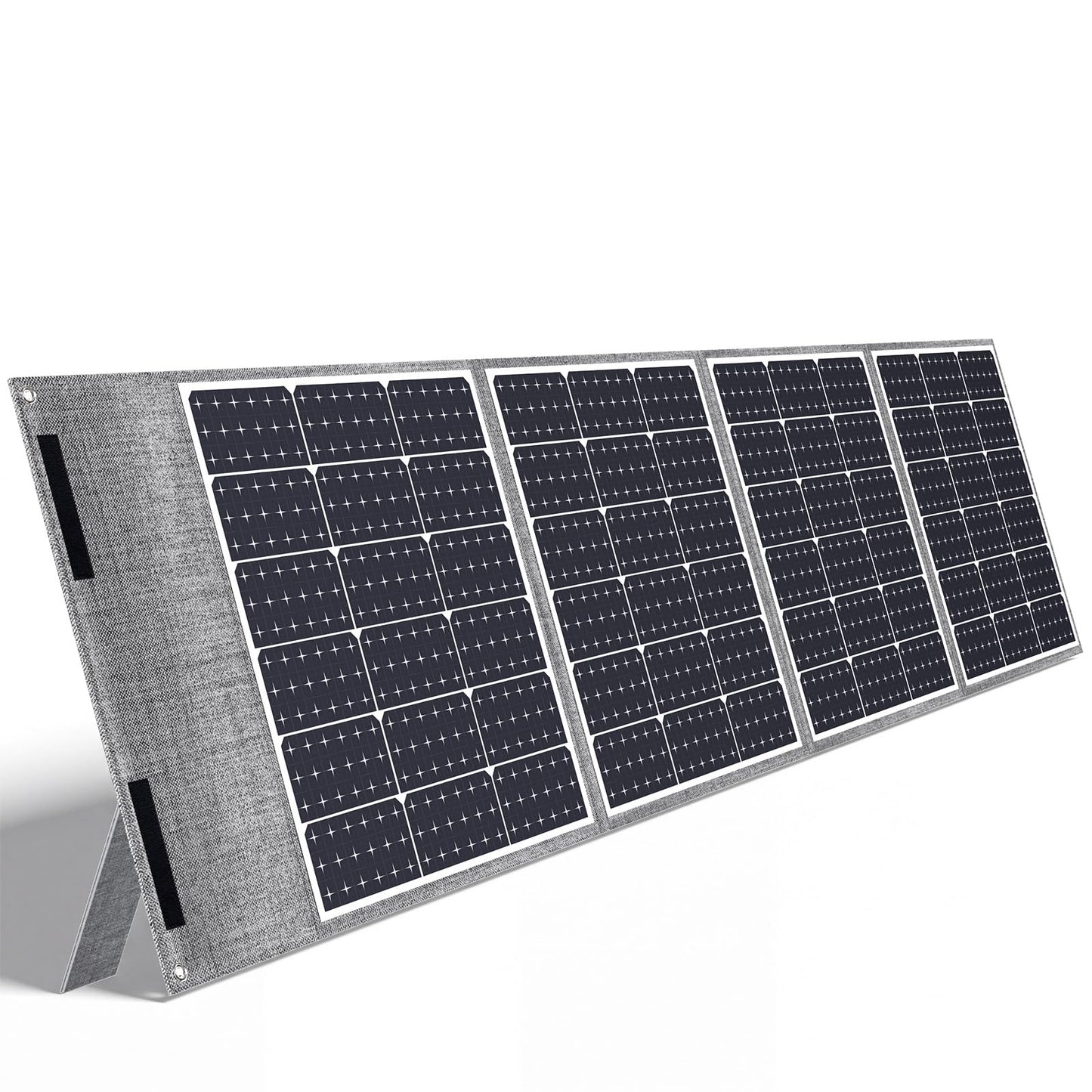 BONAI 200W Solar Panel 12V [Next-Gen BC Tech & Busbar-Free] Superior Power in Cloudy & Low Light, 10.4 lbs Ultra-Light Foldable Solar Charger, MC4/USB-C/USB-A for Power Station, RV, Camping, Off-Grid