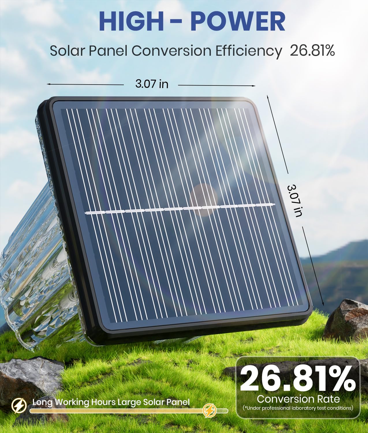 12-Pack Super Bright Solar Pathway Lights Outdoor Powered,Adjustable Warm&Cool White,Waterproof IP65 Solar Garden Decor Landscape Lighting Outside for Front Yard/Patio/Walkway/Driveway/Lawn/Path Light