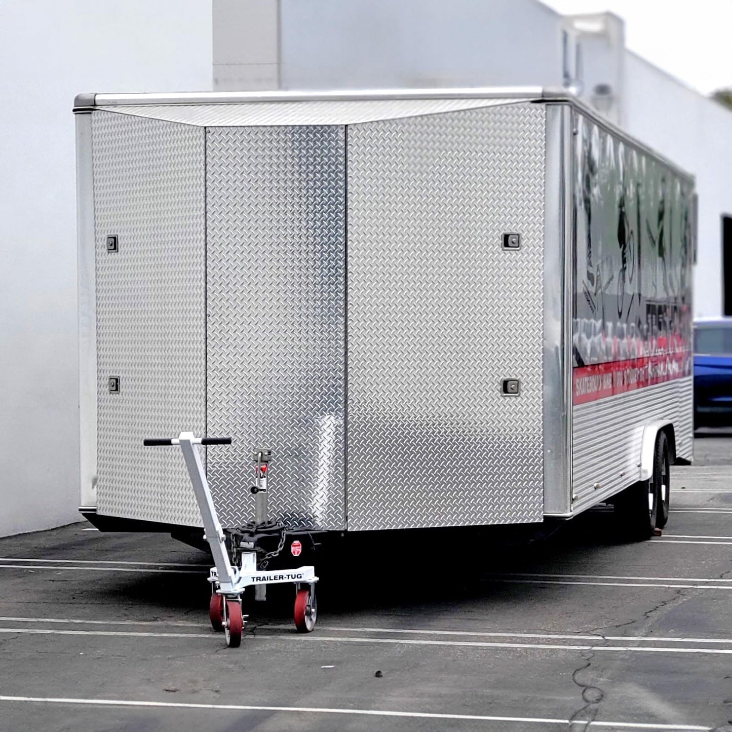Trailer Tug - Supports up to 20,000LBS - 3,500 lb Max Tongue Weight - Mover for RV, Boat, Camper, Flatbed, Enclosed Trailers - Heavy Duty - World's Greatest Trailer Dolly