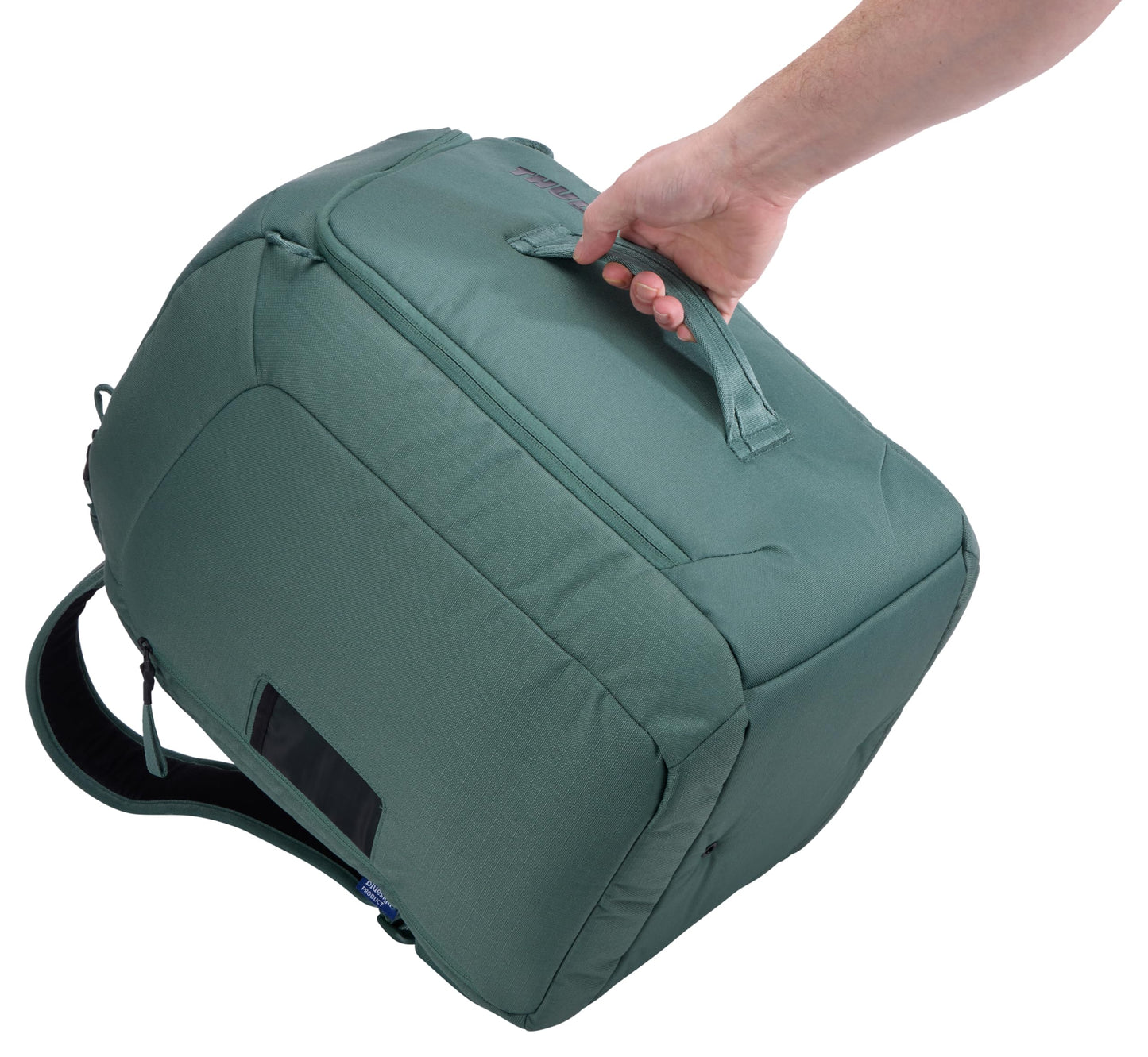 Thule RoundTrip 45L Boot Backpack - Storage compartments to organize and protect gear - Boot bag for ski and snowboard travel - Soft pocket for goggles and helmet - Built in standing pad