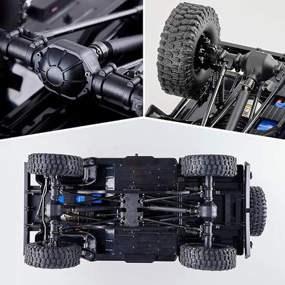 Rochobby BEEZRC 1/10 mashigan RC Rock Crawler for Adults 4WD Off-Road Remote Control Truck Hobby Grade RC Crawler RS Need to Complete