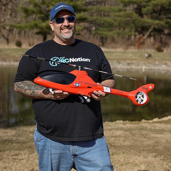 Blade RC Helicopter Eclipse 360 Coast Guard BNF Basic (Transmitter Battery and Charger Not Included) BLH01250B