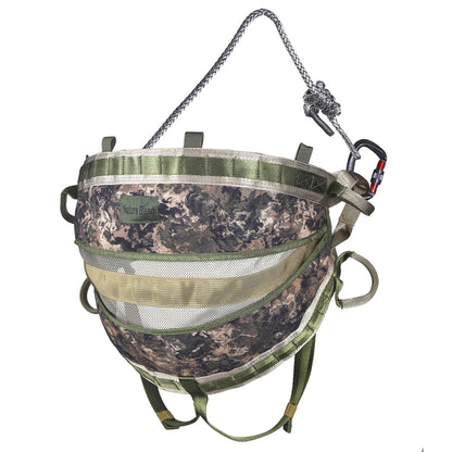 NatureBlend Tree Saddle, The Gen 2 Hunting Saddle, Ultra Large Comfortable Seat, Lightweight Tree Stands Accessories, Adjustable Tree Climbing Saddle, Essential Saddle Hunting Gear, Includes Bridge