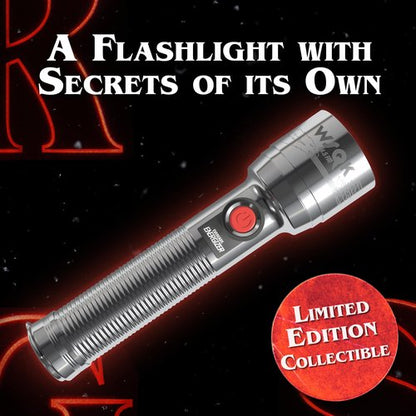 Energizer Stranger Things Squawk Retro LED Flashlight, Water Resistant and Drop Tested Camping Flashlight, Limited Edition, 250 Lumens