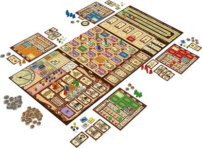 Bruxelles 1893 Including Belle Epoque Expansion - Worker Placement &amp Bidding Strategy Board Game Ages 14+ 2-5 Players