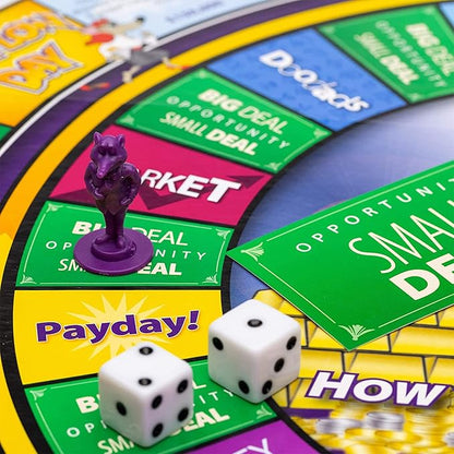 Rich Dad Cashflow How to Get Out of The Rat Race Board Game Set Adult &amp Kid Version - Fun and Educational Financial Literacy Learning Games for Boys Girls and Family