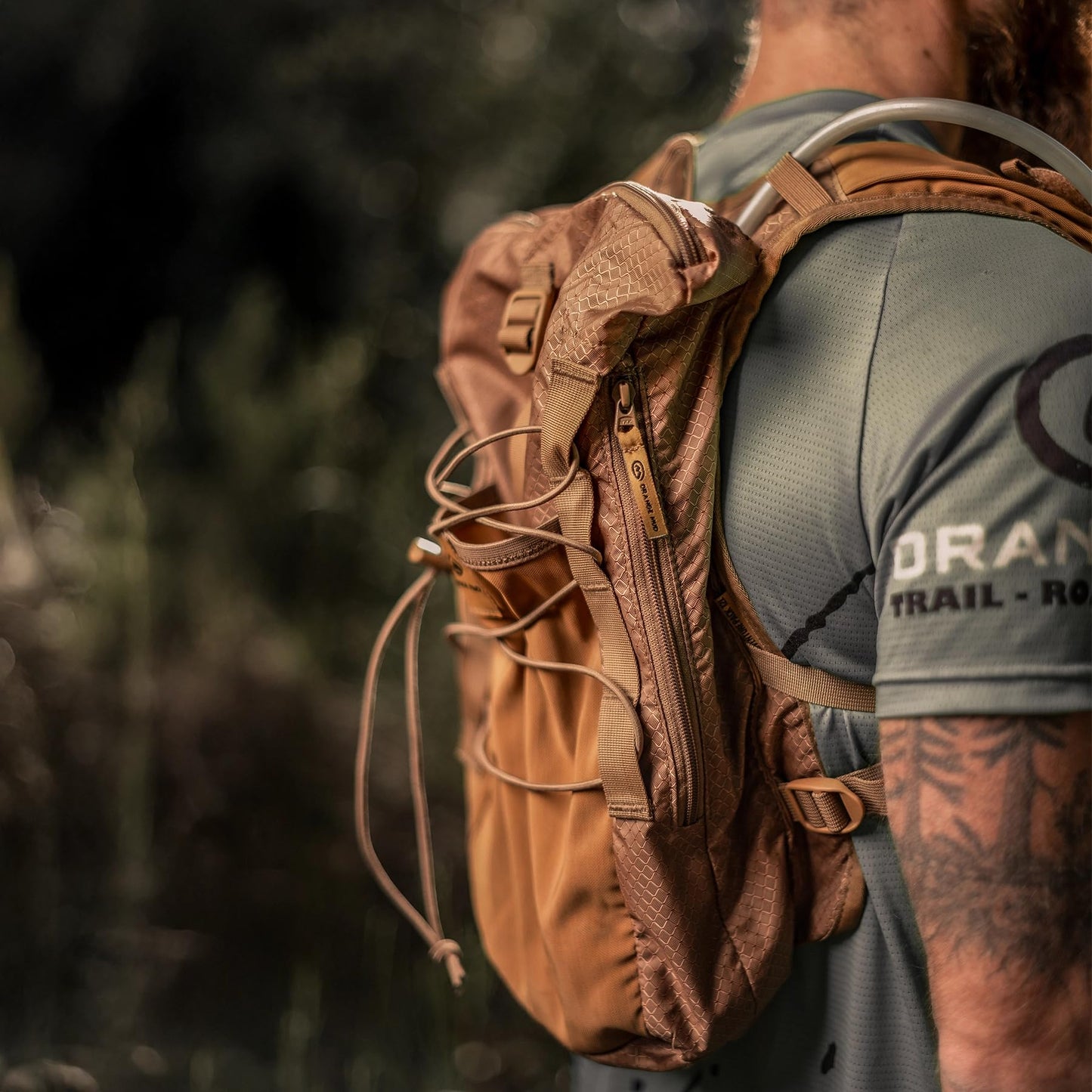 Orange Mud Adventure Pack 12 L 3.0 – Coyote Brown Hydration Backpack with Included 2 L Bladder – Trail Running, Hiking, MTB & Multi‑Sport Gear Pack
