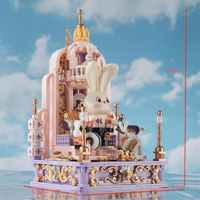 Music Hall Building Set 1547pcs with Gift BoxArchitecture Building Set Toy Gift for Adults and Kids (Music Hall)