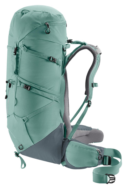 Deuter Women's Aircontact Core 45+10L SL Hiking Backpack - Jade-Graphite