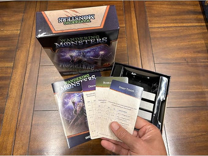 Nord Games: Wandering Monsters: Boxed Set - 5e RPG Storytelling Cards 300 Tarot Sized Cards Encounters by Environment Tabletop Roleplaying D&ampD