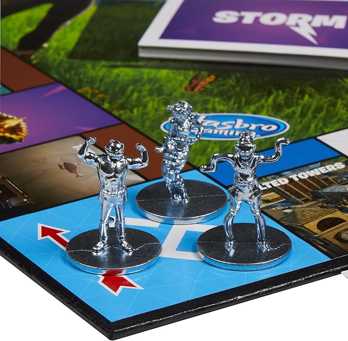 Monopoly: Fortnite Collector's Edition Board Game Inspired by Fortnite Video Game Board Game for Teens and Adults Ages 13 and Up
