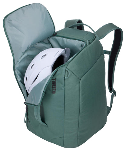 Thule RoundTrip 45L Boot Backpack - Storage compartments to organize and protect gear - Boot bag for ski and snowboard travel - Soft pocket for goggles and helmet - Built in standing pad
