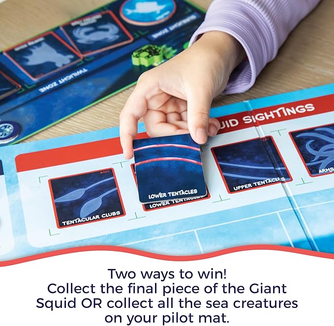 MindWare Search for a Giant Squid: The Game - Based On The Popular Book for 2 to 4 Players