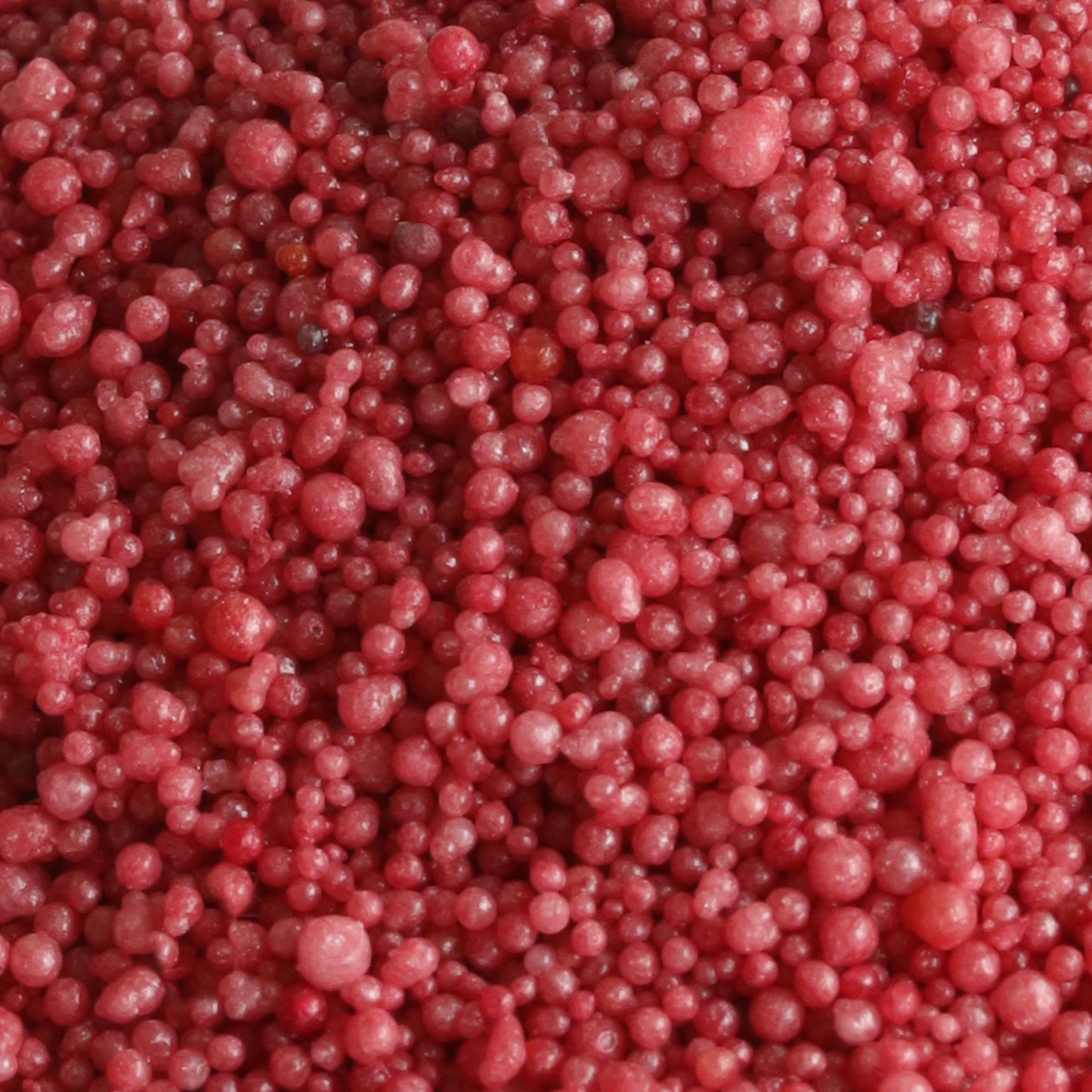 comforder Unscented Candle Sand with Wicks, Pearled Candle, Wax Granules, 14oz Sand Wax Granules + 4 Wicks (Red)
