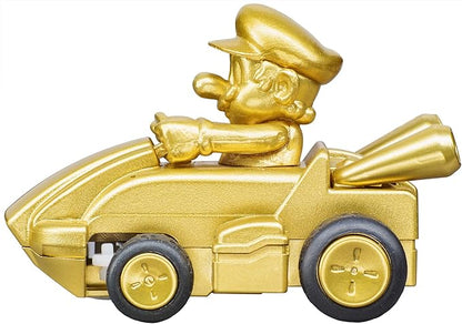 Carrera RC Nintendo Mario Kart 2.4 GHz Mini Collectible Radio Remote Control Toy Car Vehicle - Gold Mario