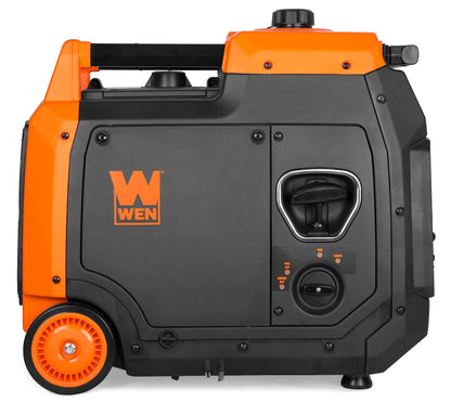 WEN Quiet and Lightweight 4800-Watt RV-Ready Portable Inverter Generator with Fuel Shut Off (56477i)