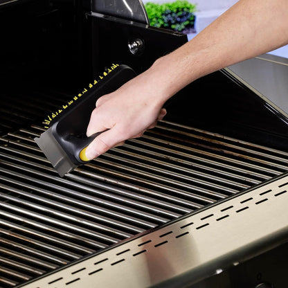 Mr. Bar-B-Q Nylon XL Scrub Brush - Durable Cleaning Tool for Grills & Outdoor Cooking