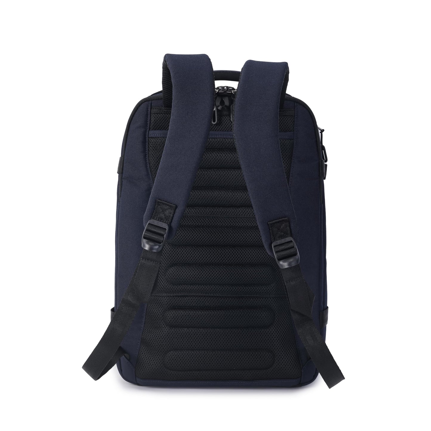 Hedgren TRIP Travel Backpack – Expandable, Water-Repellent RPET with RFID Blocking, Laptop & Clothing Compartments, Rain Cover & Smart Sleeve for Carry-On - 28.5 L (Peacoat Blue)
