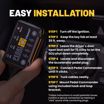 PEDAL COMMANDER for GMC Sierra 2500HD 3500HD 2020-2026 Throttle Response Controller - Plug-and-Play, 4 Modes, Wireless App Control, Anti-Theft, Towing Hauling Lifted - Off-Road Work Truck Compatible