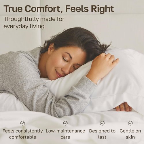 California Design Den Twin Sheet Set - Luxury 600 Thread Count 100% Cotton Sateen, Snug Fit - White