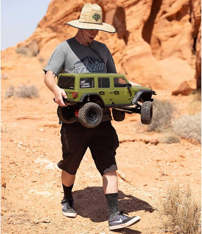 Axial RC Truck 1/6 SCX6 Jeep JLU Wrangler 4WD Rock Crawler RTR (Batteries and Charger Not Included): Green AXI05000T1