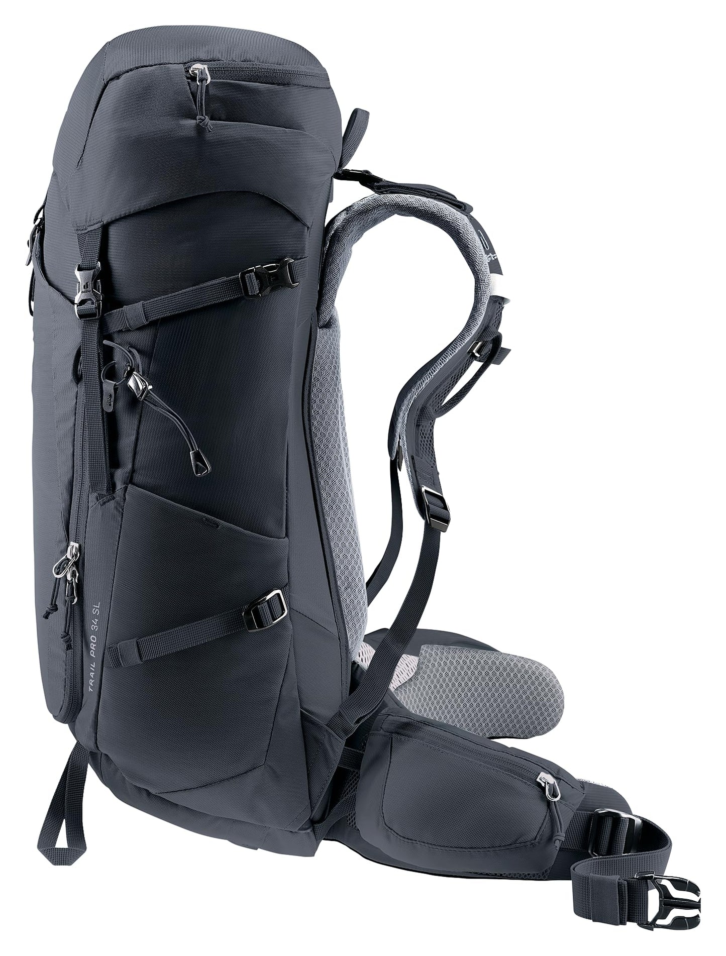 Deuter Women’s Trail Pro 34L SL Backpack I Day Pack for Hiking, Multi-Day Tours & Trekking - Black