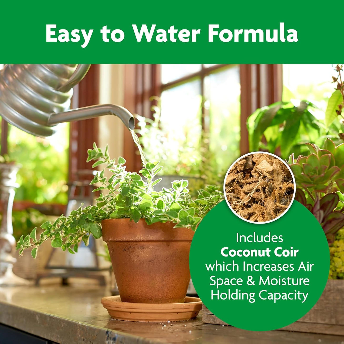 Miracle-Gro Indoor Potting Mix - Nutrient-Rich Blend for Houseplants | 6 Qt. | 2-Pack