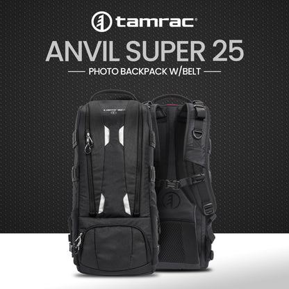 Tamrac Anvil Super 25 Camera Backpack for Photographers DSLR Camera Bag, Professional Photography Backpack, Camera Bag with Tripod Holder, Travel Camera Carrying Case, Black