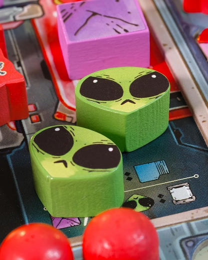 Transgalactica Board Game Space Worker Placement and Engine Building Game