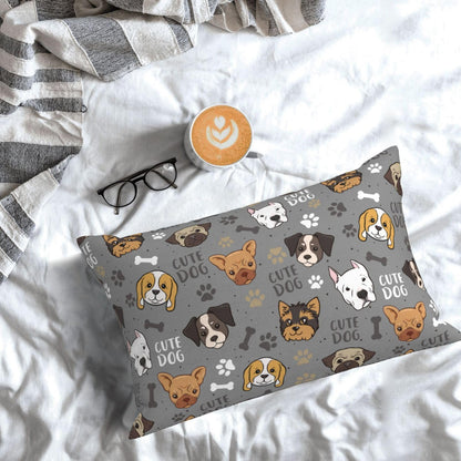Pillow Cases Pillow Covers Standard Size Cute Dog Pillow case Pillow Protector, Soft,with Zipper Pillow case 20"x30"