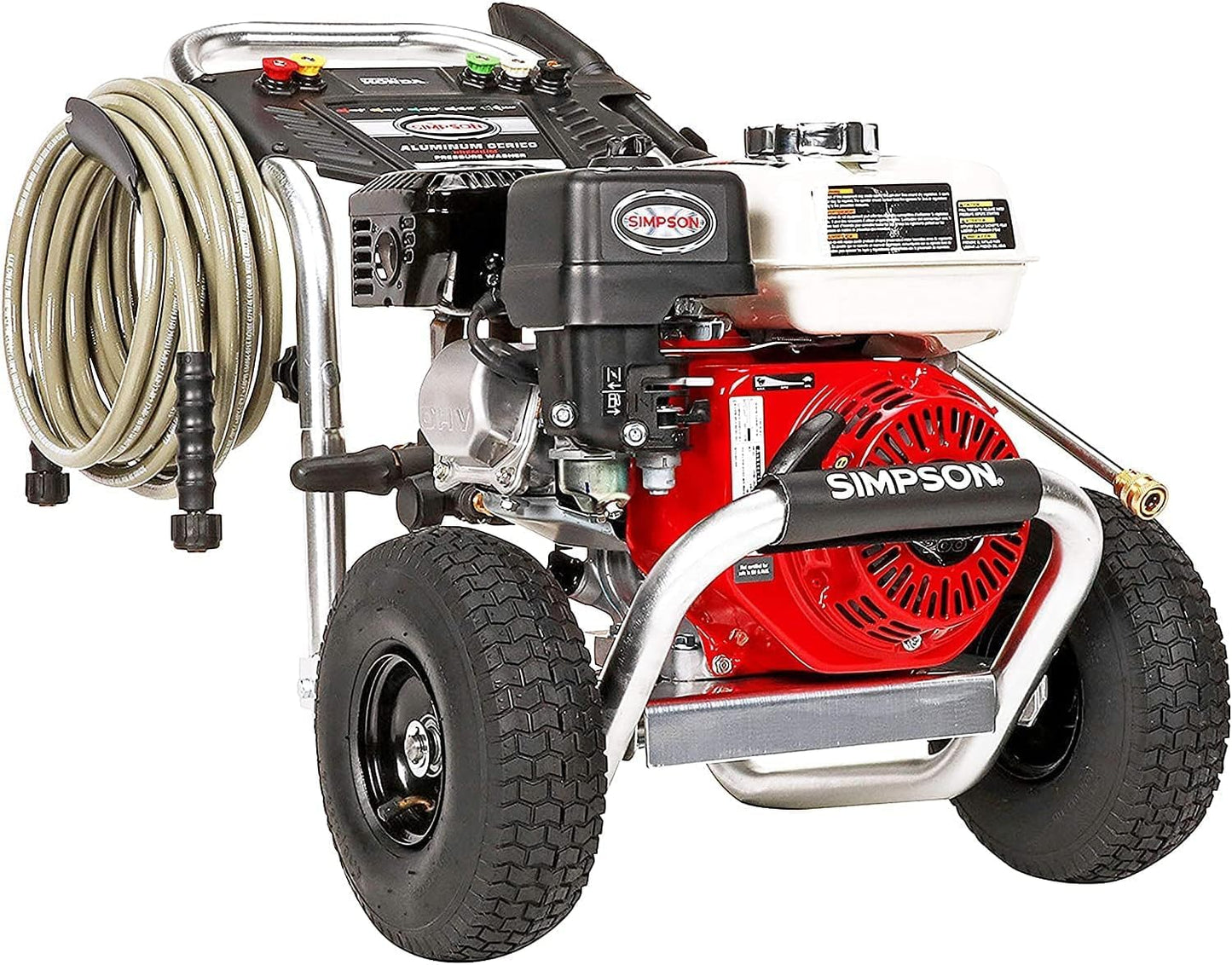 Simpson 3600 PSI Gas Pressure Washer - 2.5 GPM Commercial Power with Honda GX200 Engine & 35' Hose