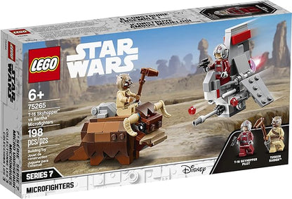 LEGO Star Wars: A New Hope T-16 Skyhopper vs Bantha Microfighters 75265 Collectible Toy Building Kit for Kids New 2020 (198 Pieces)