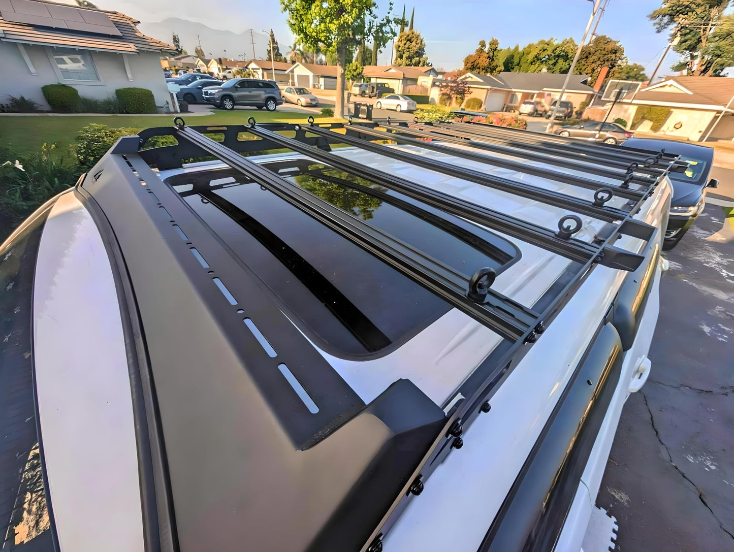 TKMAUTO Black Roof Rack Cargo Storage Compatible with 2010-2024 4Runner (Full Size)